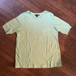 Women’s Banana Republic Light Green Pocket Shirt